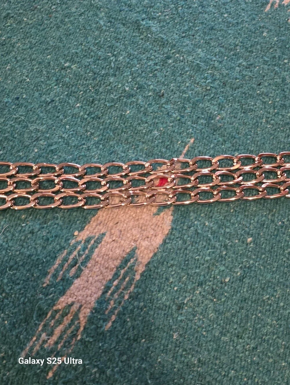 Vintage Y2K Silver Chain Belt Add a touch of 2000s Grunge Glam EUC